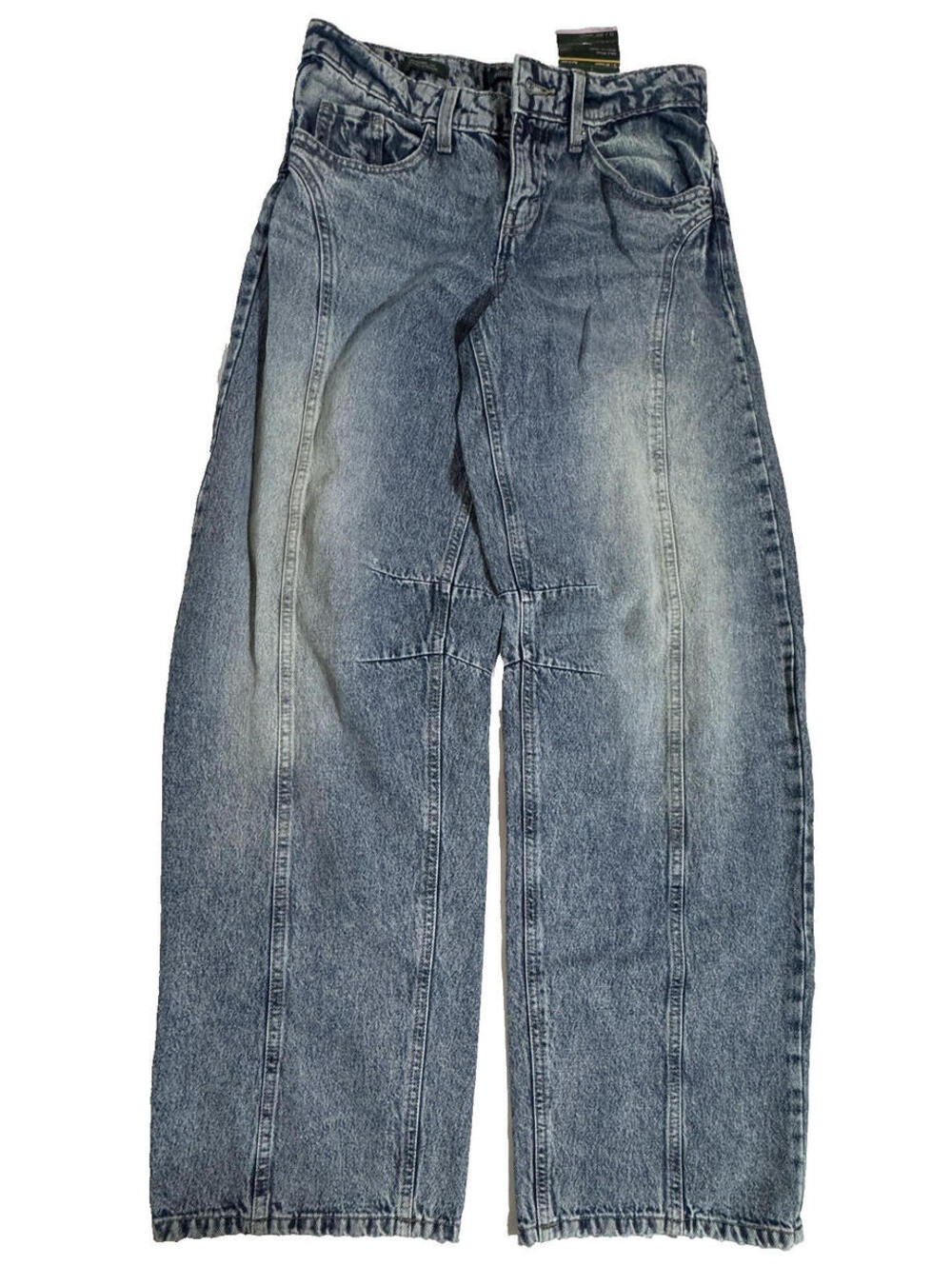 Wild Fable Mid-Rise Barrel Leg Jeans Womens Size 0 NEW NWT